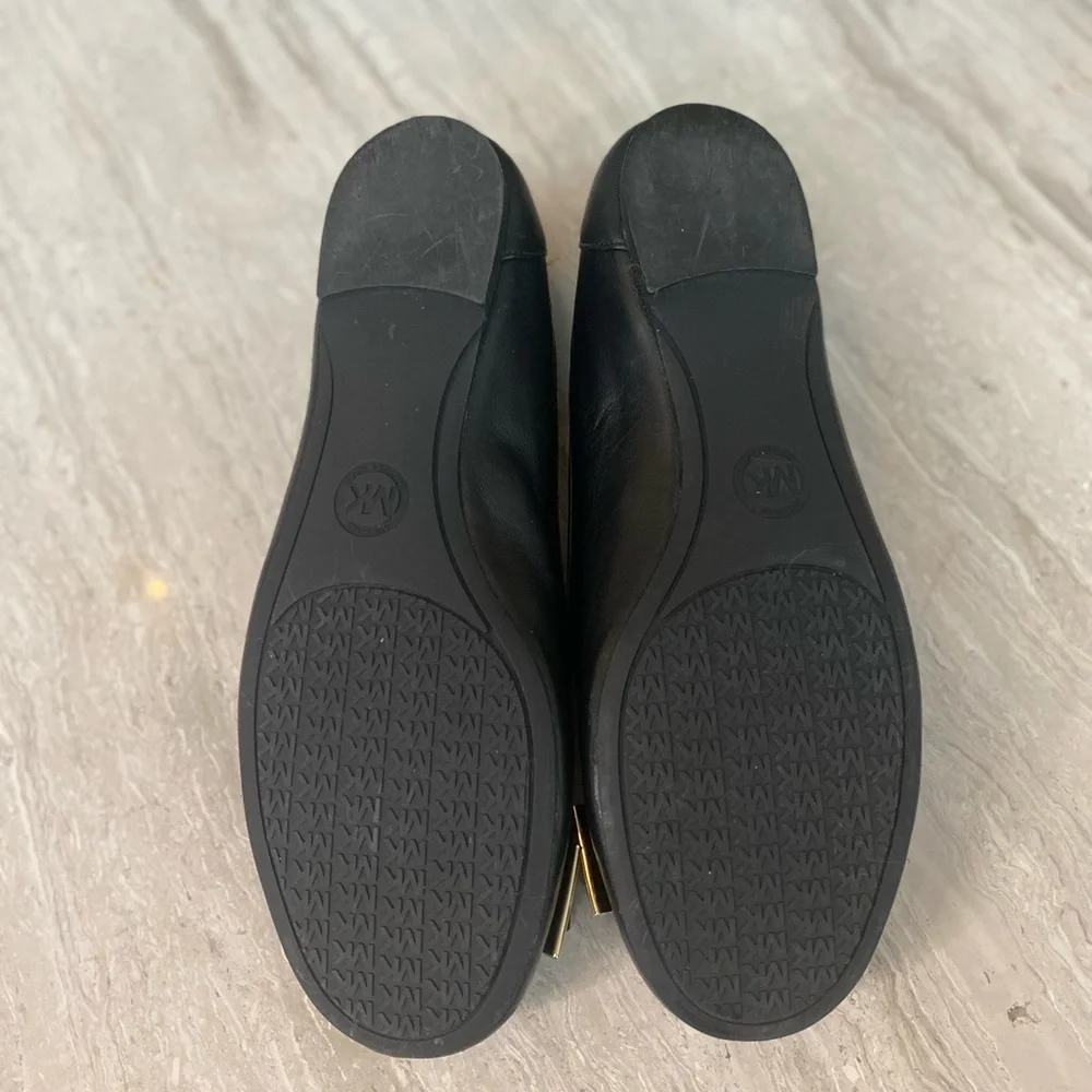 MICHAEL Michael Kors Navy Flats with Bow - Picture 7 of 14